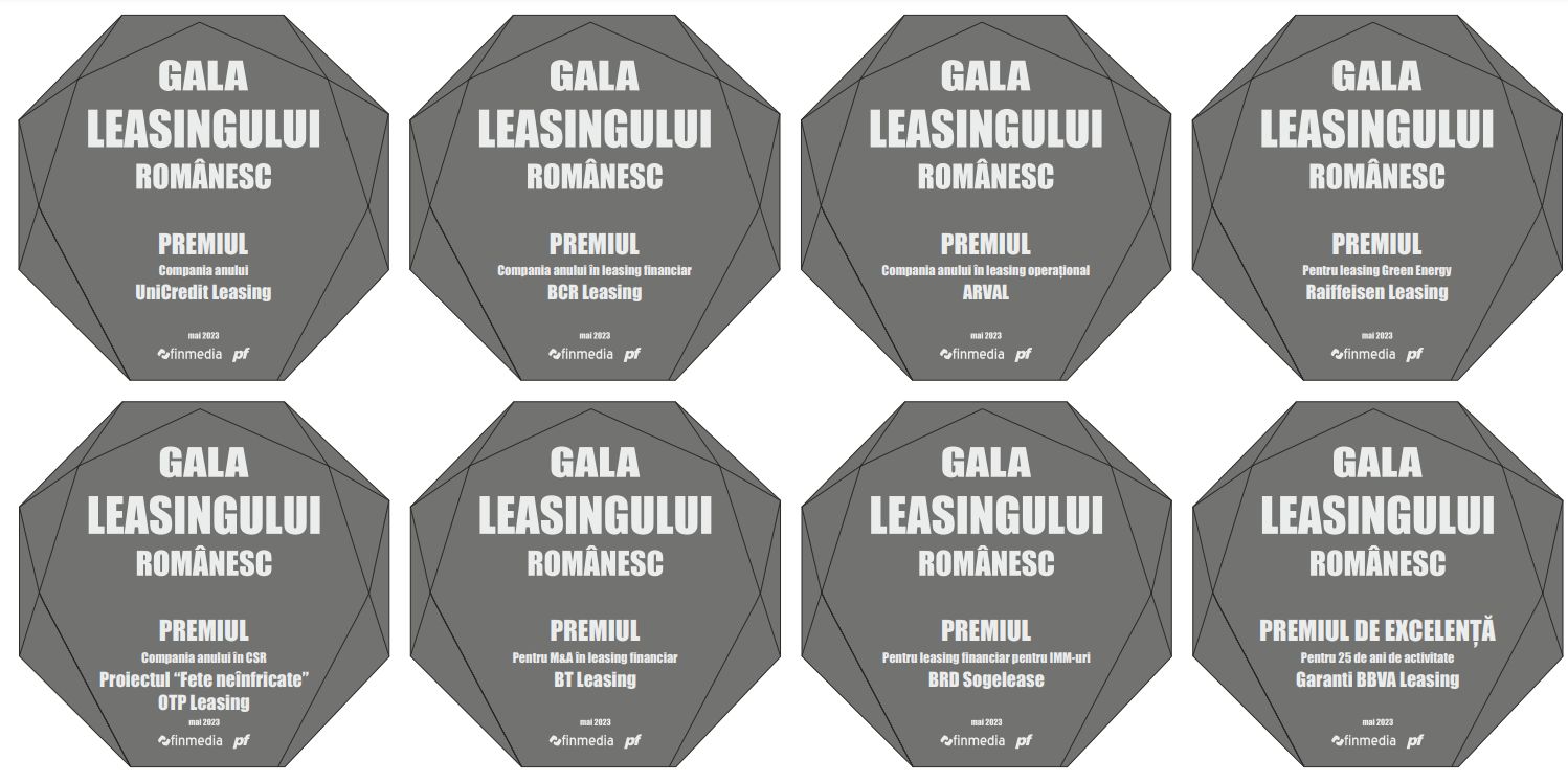 Gala Leasingului, ediția 2023, a dezbătut problematica industriei și a premiat performerii