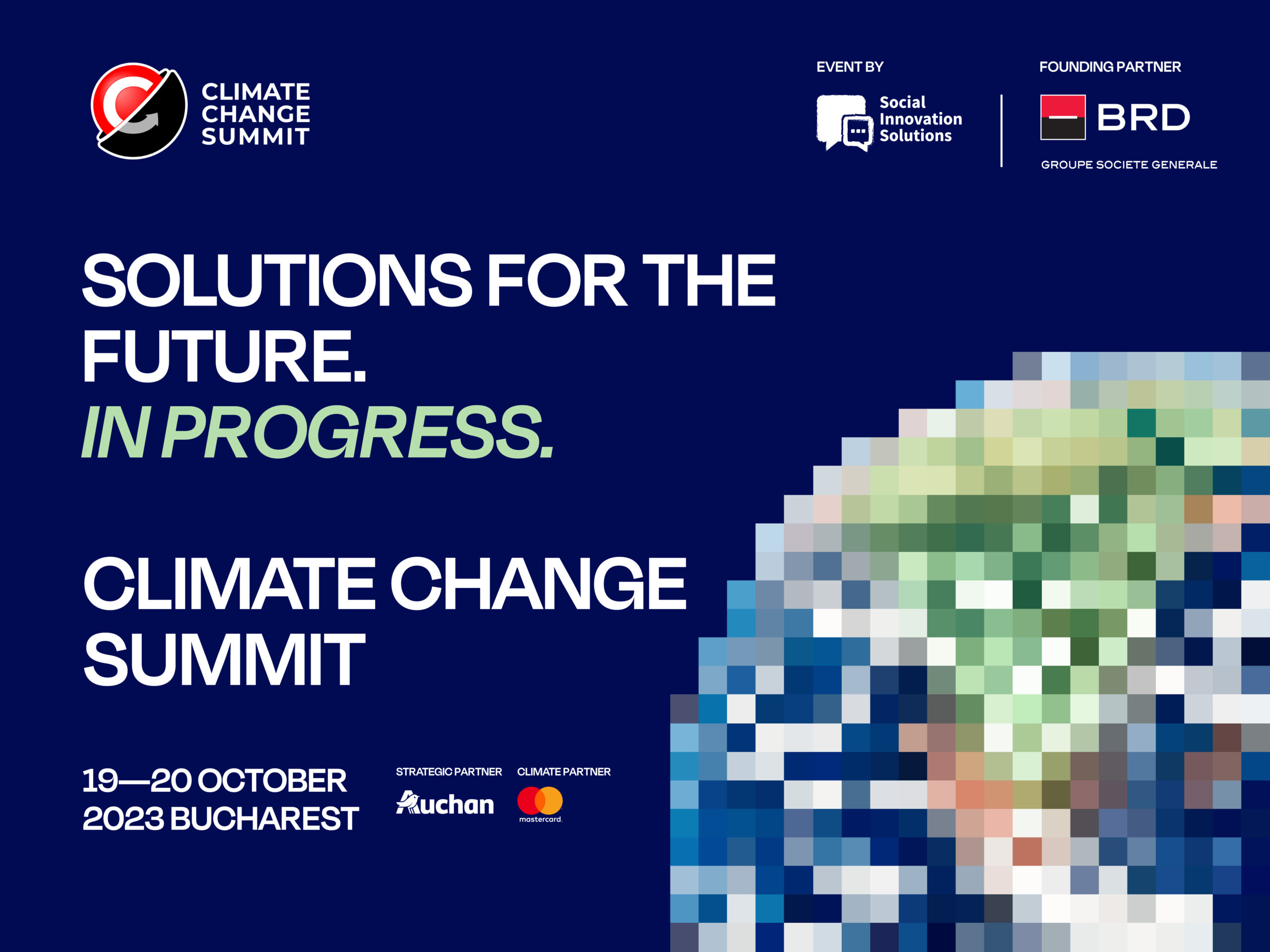 Soluții pentru viitor de la experți și lideri globali la  Climate Change Summit în București  S-au deschis înscrierile pentru cea de-a doua ediție