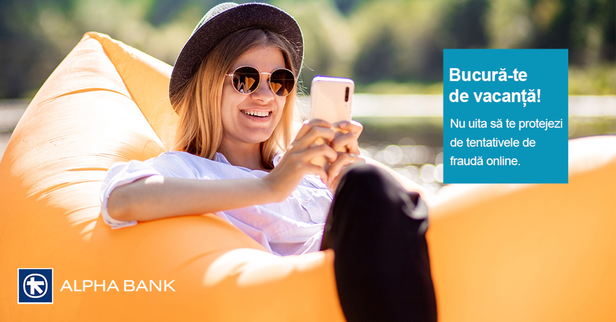 Alpha Bank Romania: Recomandări pentru cumpărături online în siguranță, în sezonul estival Alpha Bank Romania: Recomandări pentru cumpărături online în siguranță, în sezonul estival