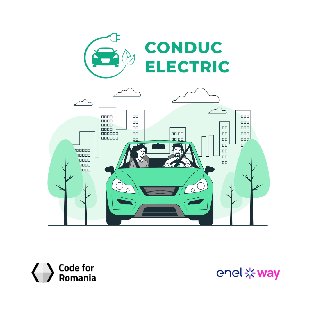 Code for Romania și Enel X Way România lansează platforma online „Conduc Electric”