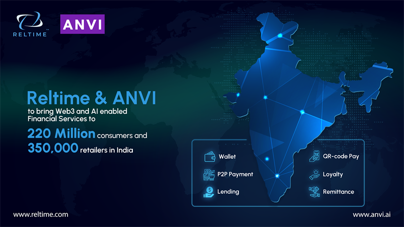 ENGLISH SECTION: ANVI selects Reltime to bring Web3 Mobile Financial Services to hundreds of millions of users