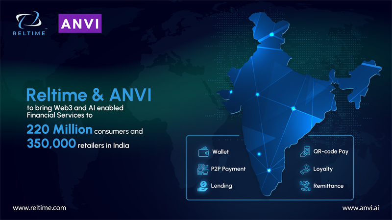ENGLISH SECTION: ANVI selects Reltime to bring Web3 Mobile Financial Services to hundreds of millions of users ENGLISH SECTION: ANVI selects Reltime to bring Web3 Mobile Financial Services to hundreds of millions of users