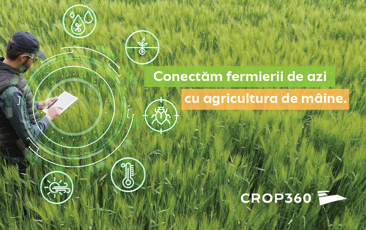 Agricover lansează versiunea 2.0 a platformei de agricultură digitală CROP360