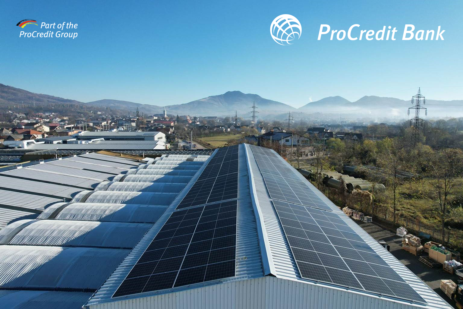 ProCredit Bank România a finanțat cu 3,15 milioane de euro Grupul nextE pentru construirea unei centrale fotovoltaice de 7.4 MWp