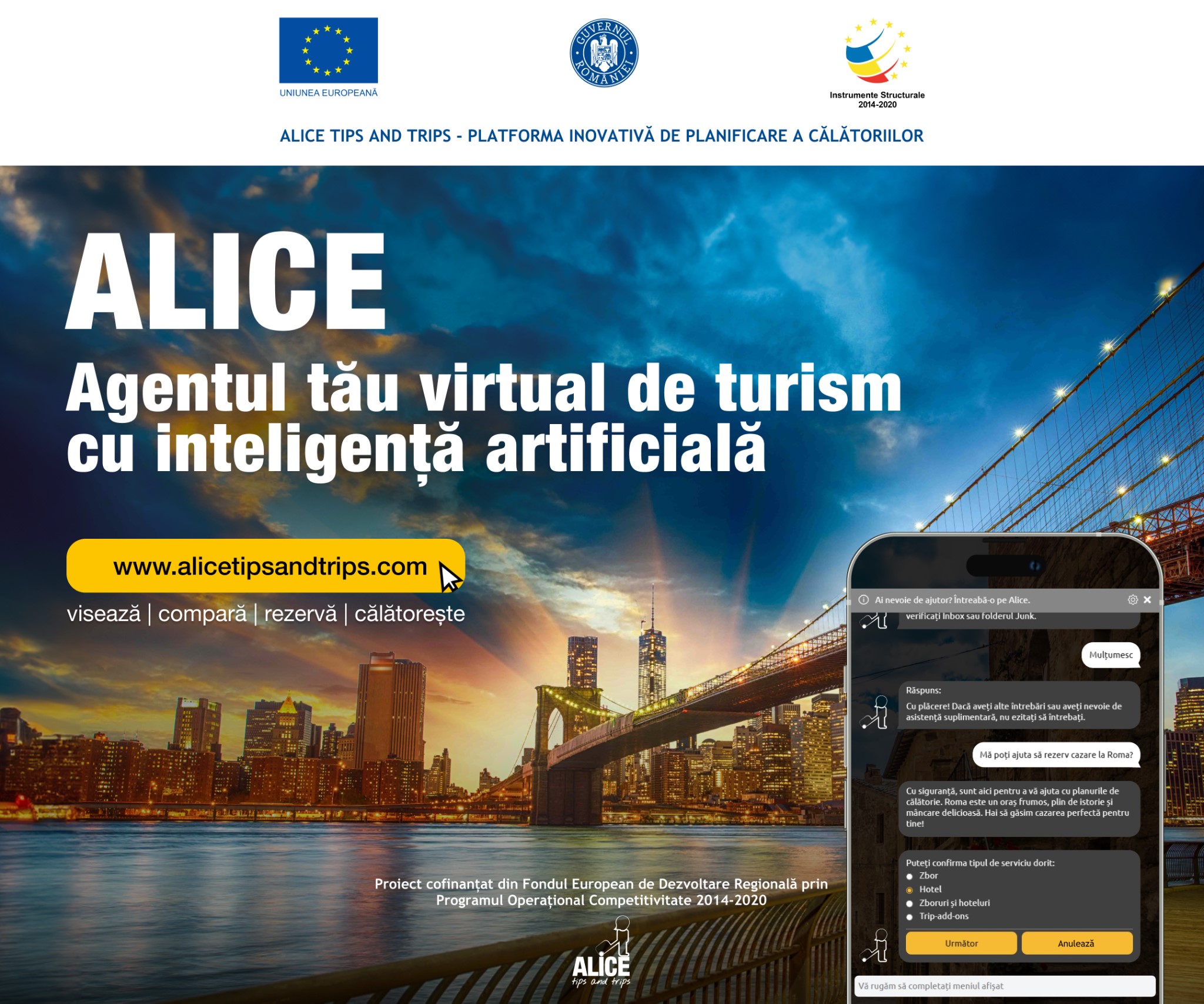 Alice Tips and Trips revoluționează turismul cu ajutorul Inteligenței Artificiale