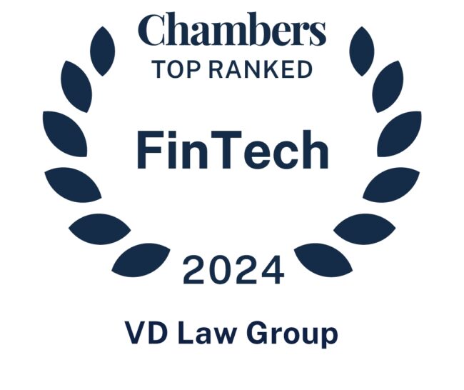 VD Law Group este cotată pe prima poziție în topurile Chambers FinTech 2024