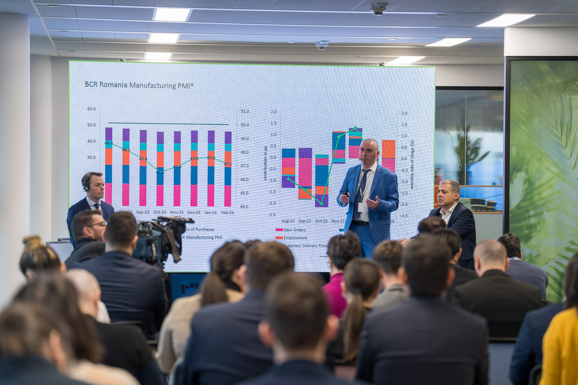 BCR lansează BCR Romania PMI® și aduce o nouă perspectivă economică asupra industriei locale de prelucrare