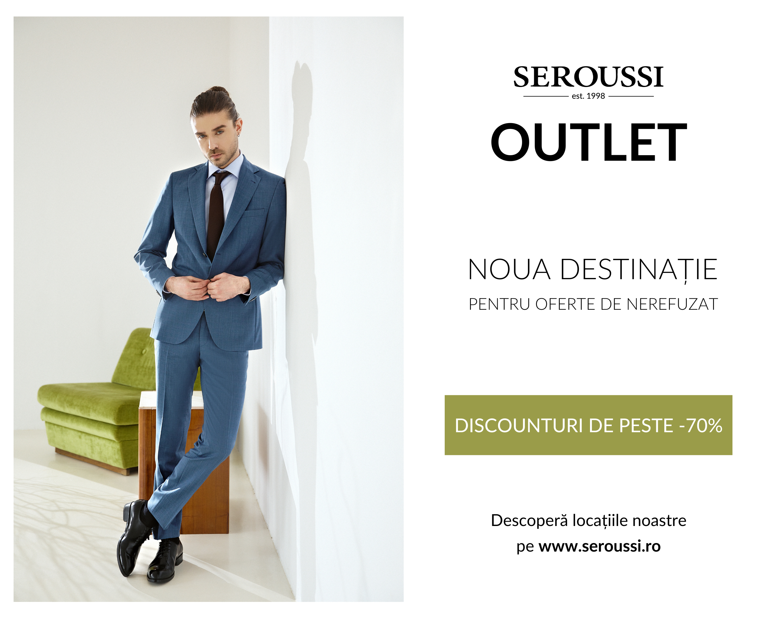Brandul SEROUSSI a deschis primul outlet în București