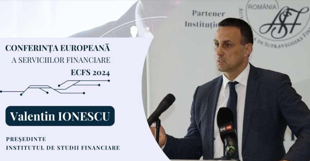 Conferința Europeană a Serviciilor Financiare ECFS 2024 Digitalizare & sustenabilitate în sectorul financiar – reglementări și practici Conferința Europeană a Serviciilor Financiare ECFS 2024 Digitalizare & sustenabilitate în sectorul financiar – reglementări și practici