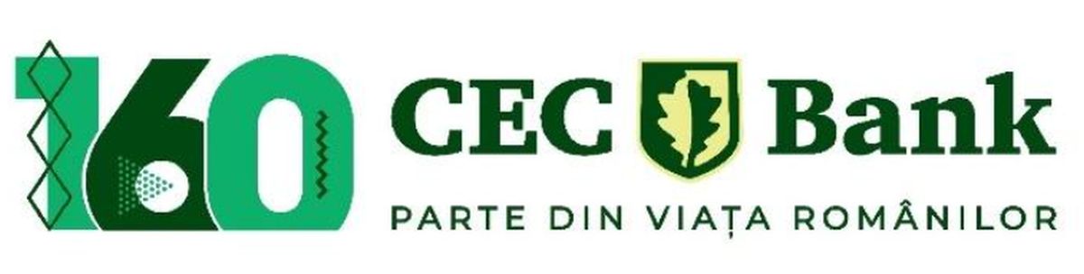CEC Bank sărbătorește 160 de ani cu un logo aniversar CEC Bank sărbătorește 160 de ani cu un logo aniversar