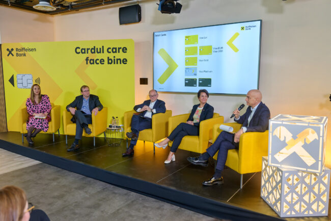 Raiffeisen Bank sprijină Dăruiește Viață cu 1 milion de euro și lansează, în premieră, Cardul Galben Care Face Bine