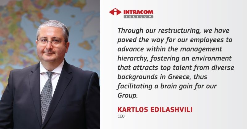 Intracom Telecom anunță restructurarea organizațională Intracom Telecom anunță restructurarea organizațională