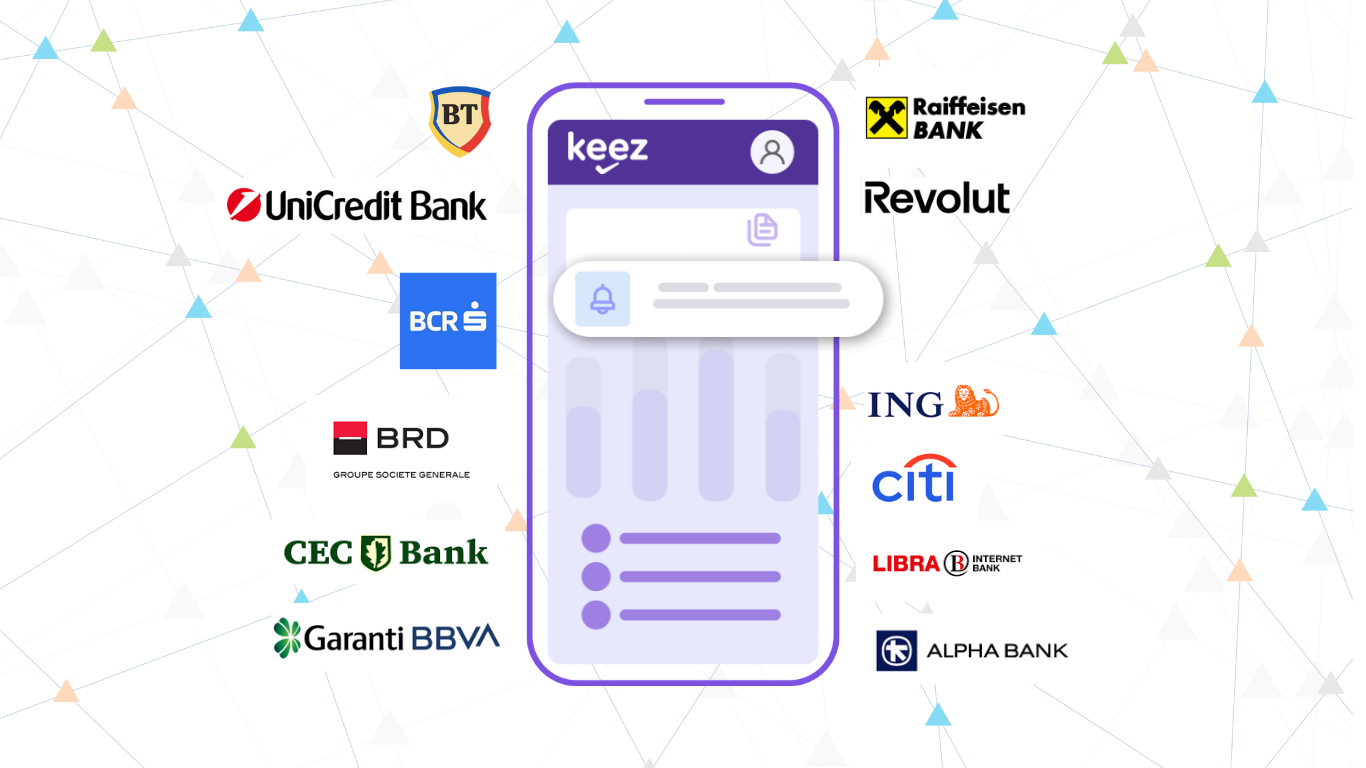 Keez s-a integrat online cu toate băncile din România Keez s-a integrat online cu toate băncile din România