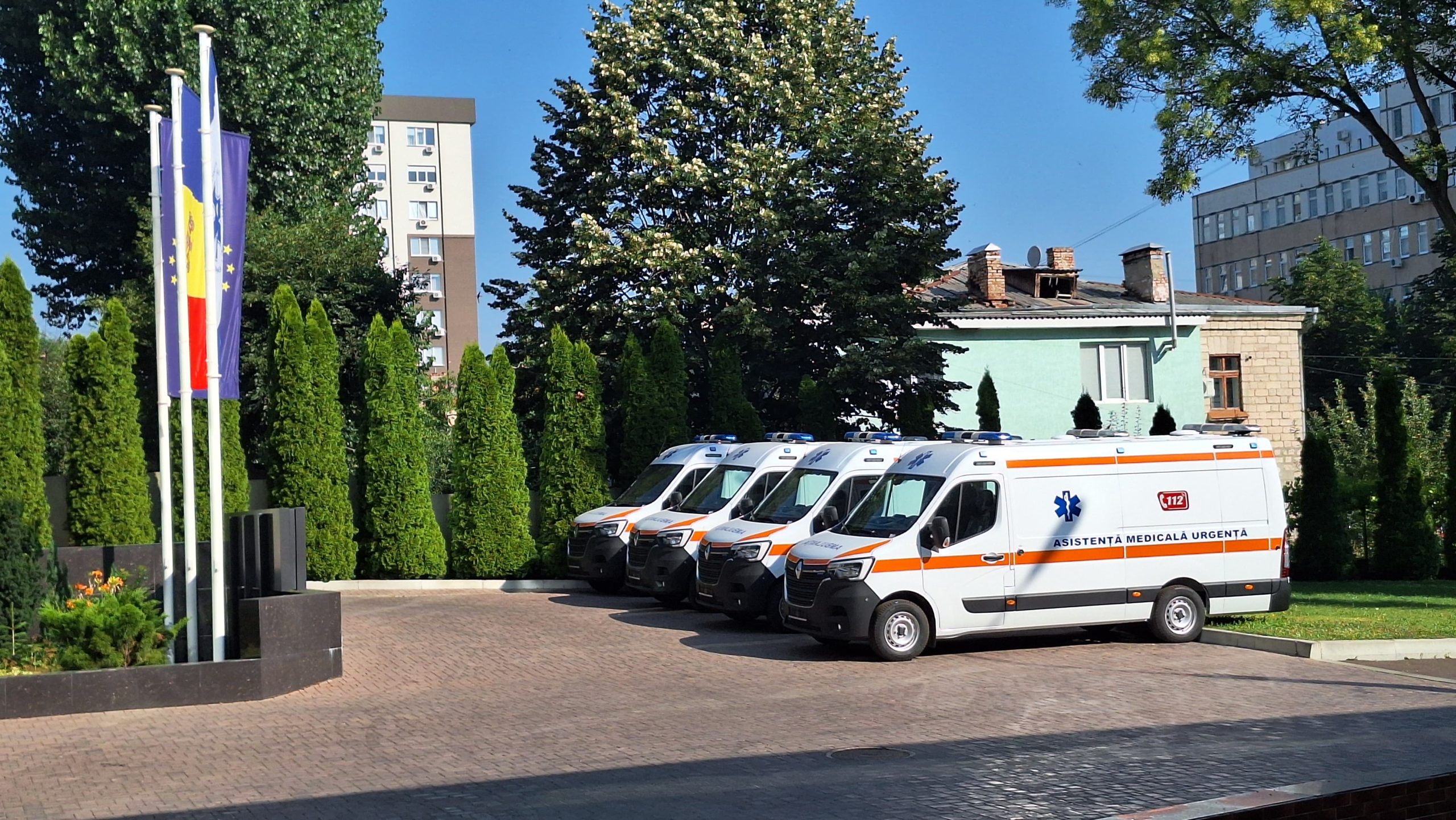 Deltamed a livrat primele 41 de ambulanțe în Republica Moldova Deltamed a livrat primele 41 de ambulanțe în Republica Moldova