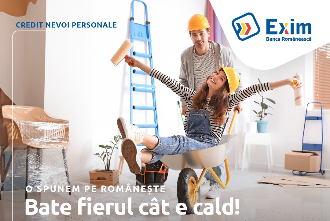 Exim Banca Românească reduce dobânzile la creditele de nevoi personale și ipotecare Exim Banca Românească reduce dobânzile la creditele de nevoi personale și ipotecare