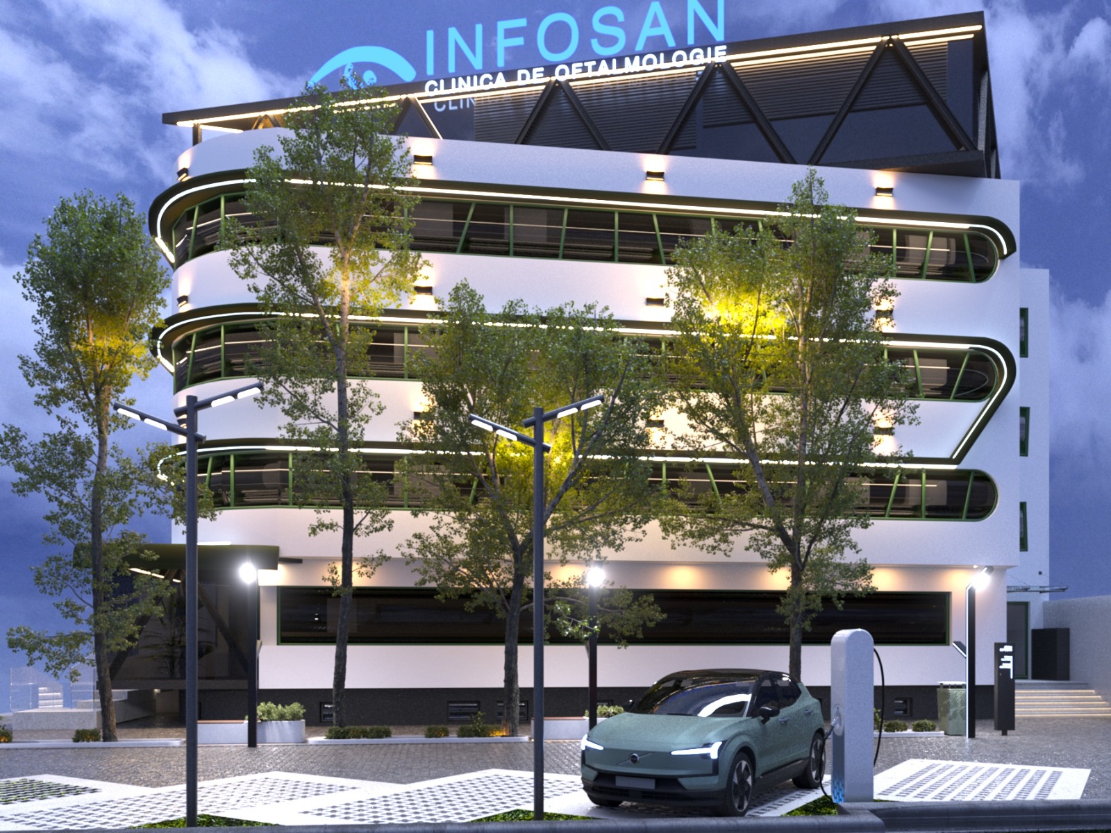 Infosan a început construcția unei noi clinici de oftalmologie în București, cu o investiție de circa 2 milioane de euro Infosan a început construcția unei noi clinici de oftalmologie în București, cu o investiție de circa 2 milioane de euro