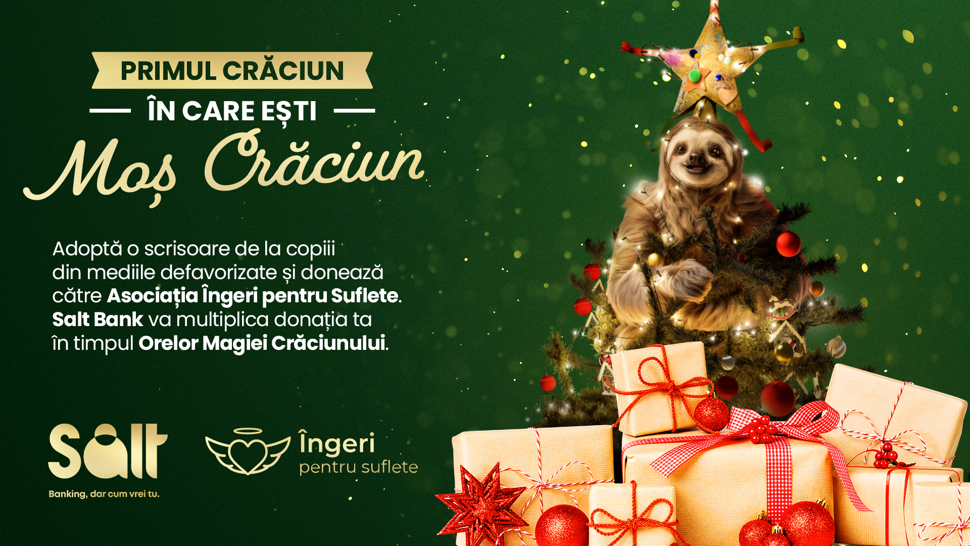Salt Bank transformă dorințele copiilor în realitate, alături de Asociația Îngeri Pentru Suflete Salt Bank transformă dorințele copiilor în realitate, alături de Asociația Îngeri Pentru Suflete
