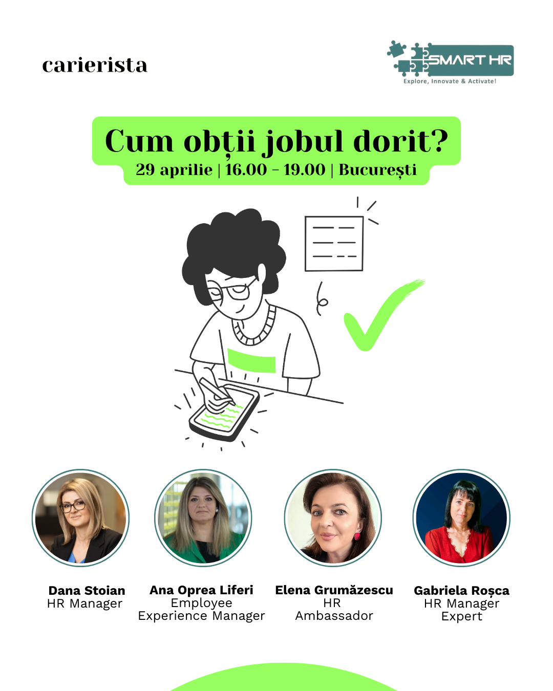 Cum obții jobul dorit, eveniment gratuit pentru femei vulnerabile Cum obții jobul dorit, eveniment gratuit pentru femei vulnerabile