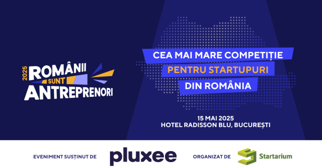 Înscrierile în competiția „Românii sunt antreprenori” se încheie pe 16 aprilie