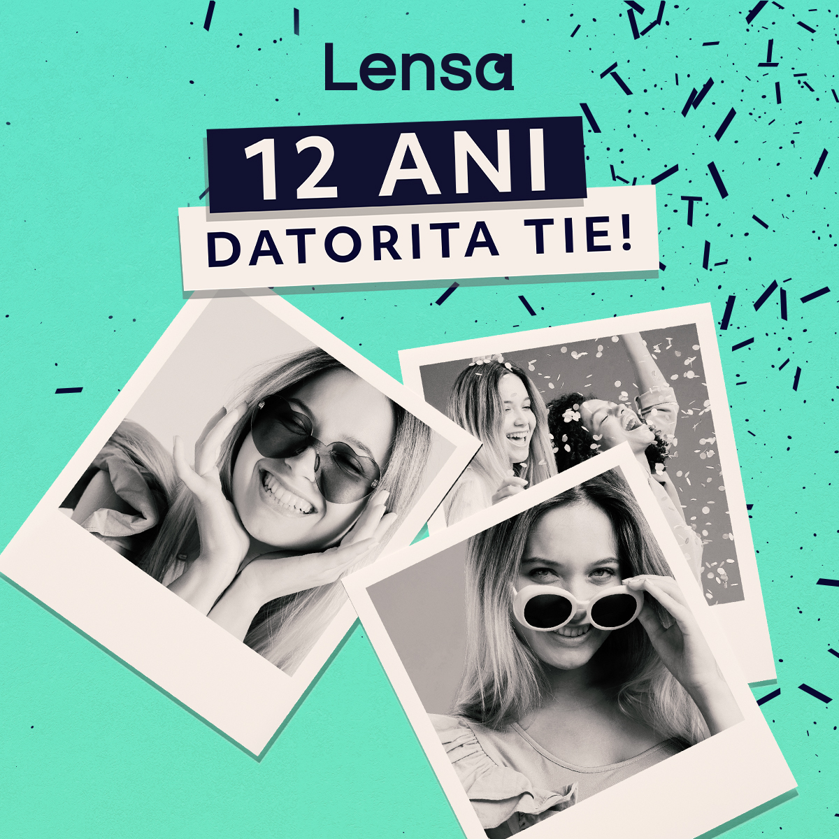 Lensa aniversează 12 ani de leadership în optică, cu o campanie aniversară dedicată clienților Lensa aniversează 12 ani de leadership în optică, cu o campanie aniversară dedicată clienților