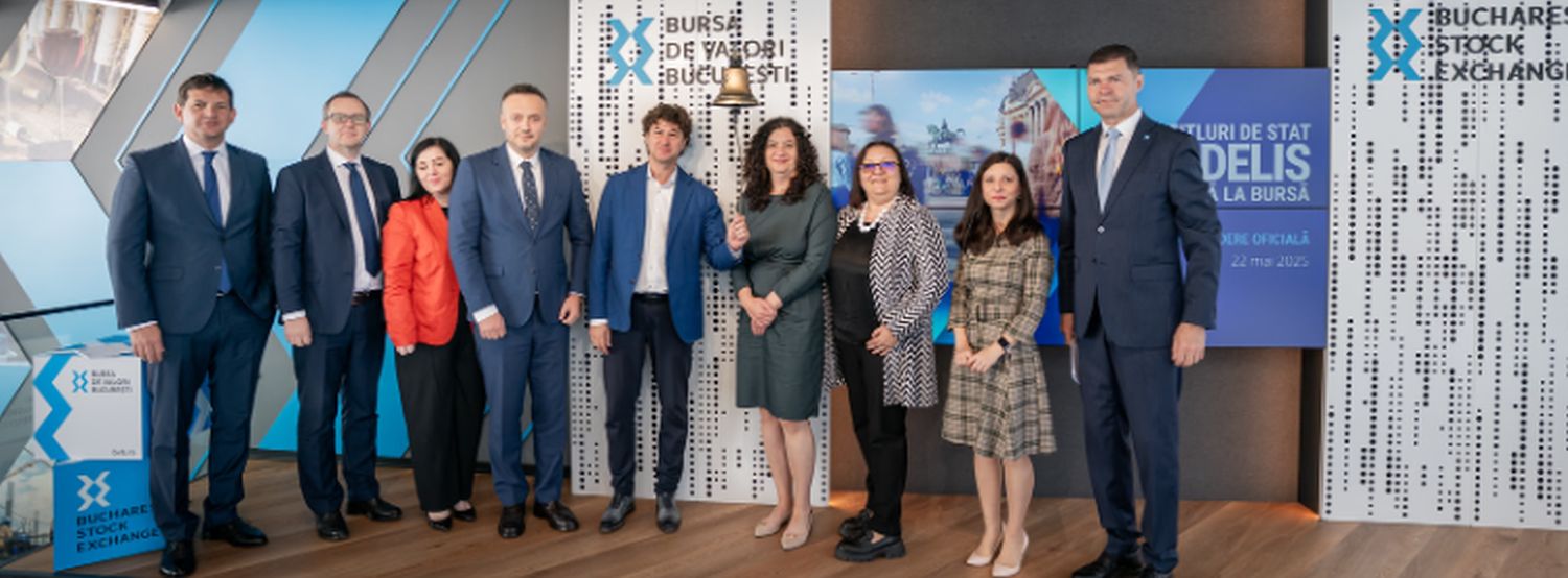 A patra emisiune de titluri de stat Fidelis din acest an a debutat la Bursa de Valori București A patra emisiune de titluri de stat Fidelis din acest an a debutat la Bursa de Valori București