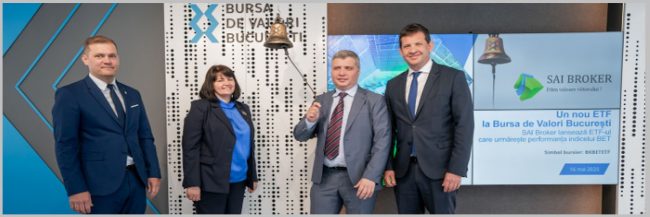 Un nou ETF care urmărește performanța indicelui BET a fost listat la Bursa de Valori București