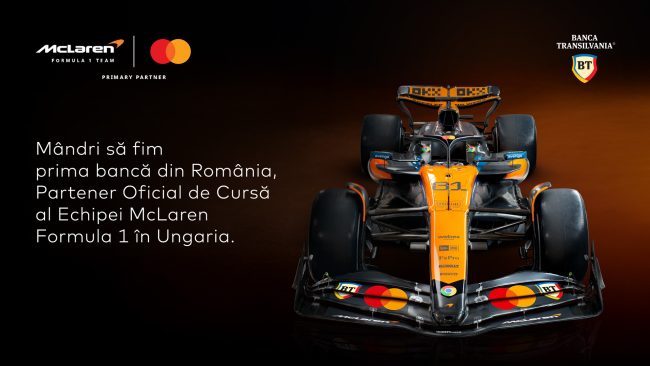BT devine Partener Oficial de Cursa al Echipei McLaren Formula 1 @ Marele Premiu al Ungariei