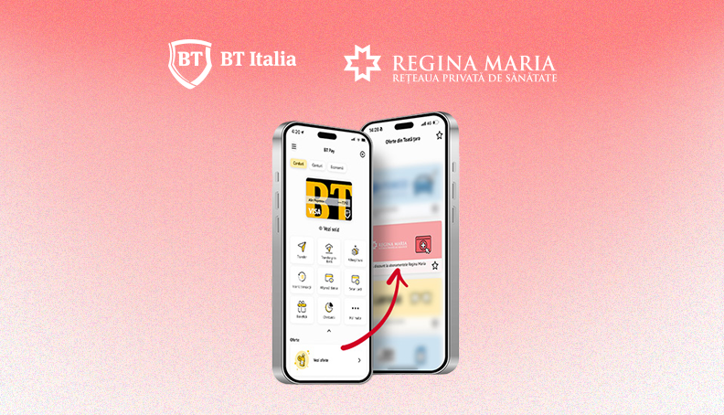 Abonamente medicale Regina Maria cu reducere, accesate prin BT Pay Italia Abonamente medicale Regina Maria cu reducere, accesate prin BT Pay Italia