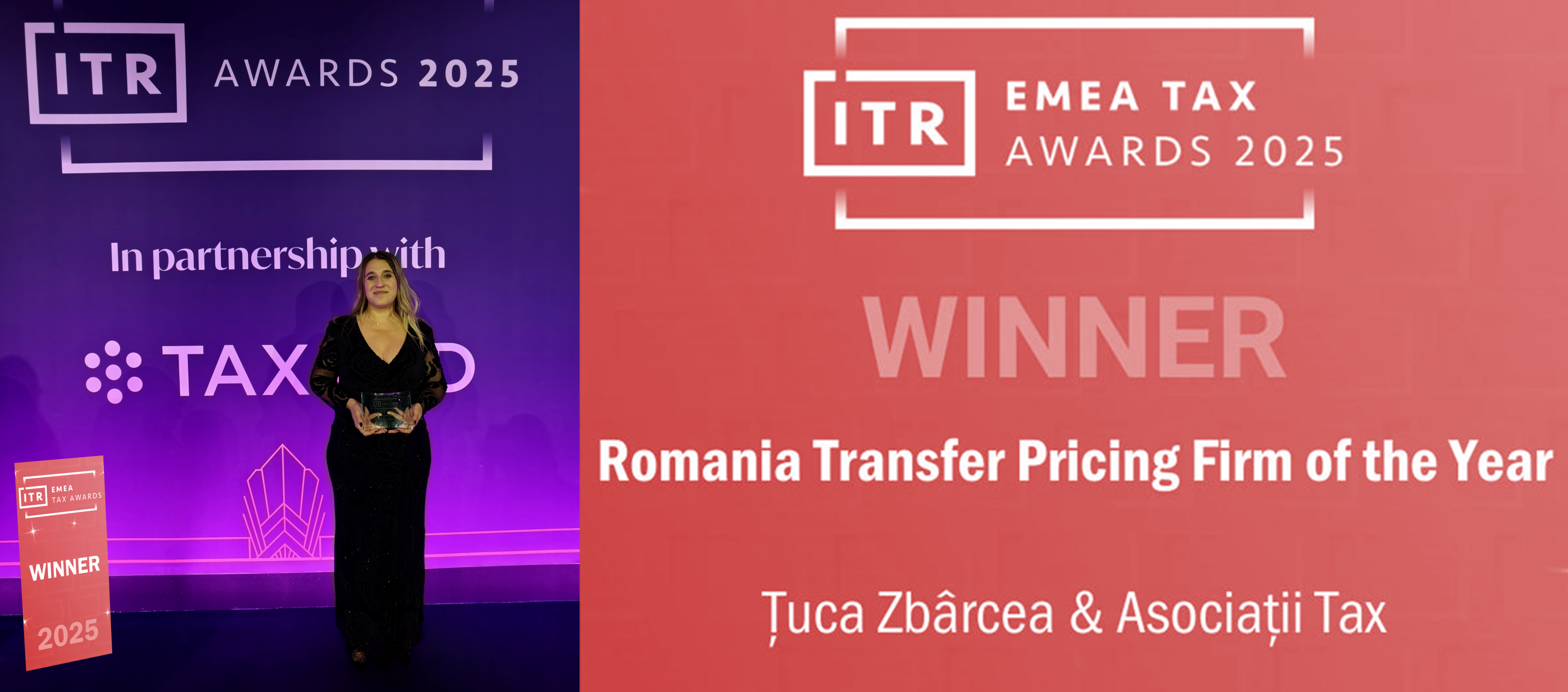 Țuca Zbârcea & Asociații Tax câștigă premiul „Firma Anului în Domeniul Prețurilor de Transfer”