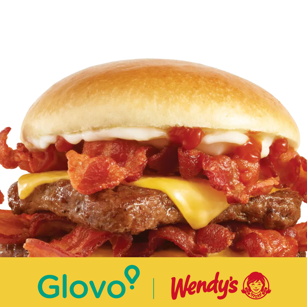 Wendy’s se alătură Glovo în România – Fresh Famous Food, acum la doar un click distanță