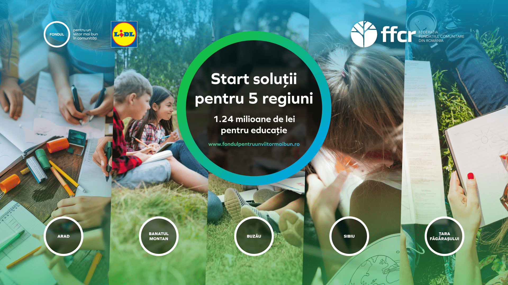 Peste 1.24 milioane lei pentru educație în sate și orașe mici din 5 regiuni ale țării