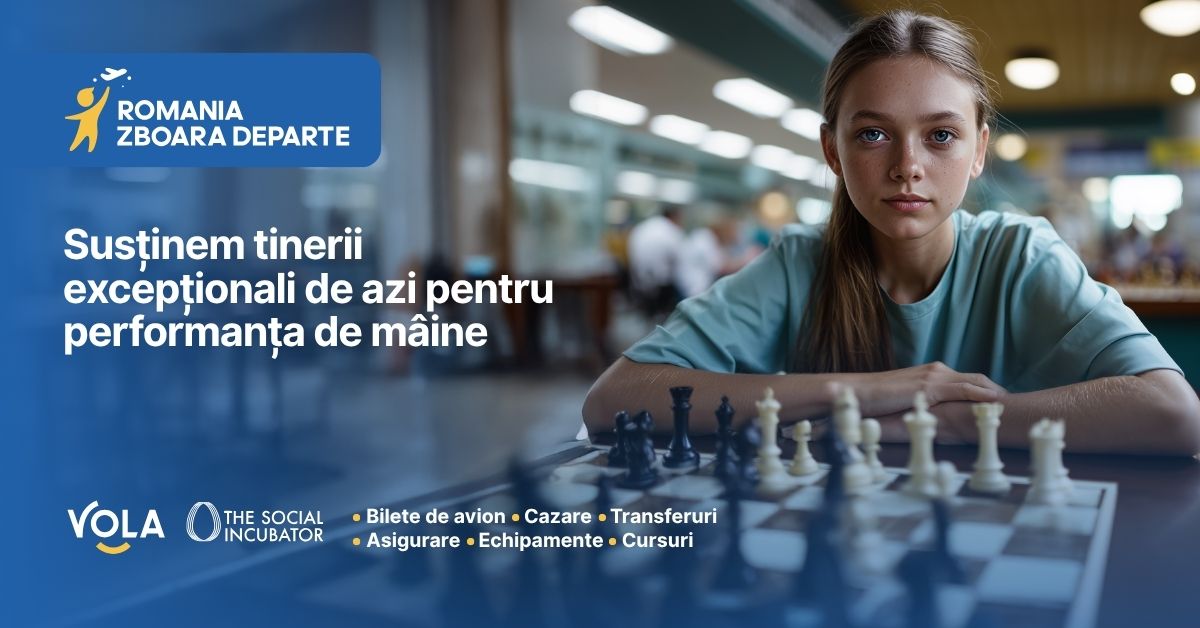 România Zboară Departe: programul care elimină barierele financiare din calea performanței