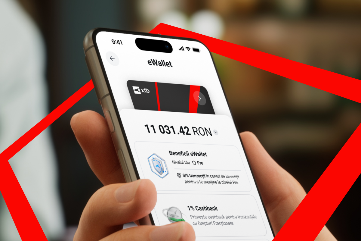 XTB introduce un altfel de cashback: Banii cheltuiți devin investiții pentru viitor XTB introduce un altfel de cashback: Banii cheltuiți devin investiții pentru viitor