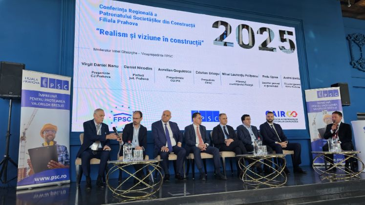 „Realism și Viziune în Construcții” – Conferința Filialei  Prahova a  Patronatului Societăților din Construcții ,,Împreună pentru protejarea valorilor breslei”
