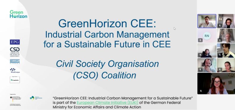Organizații ale societății civile din Europa Centrală și de Est înființează o coaliție pentru a consolida angajamentul în gestionarea emisiilor de carbon