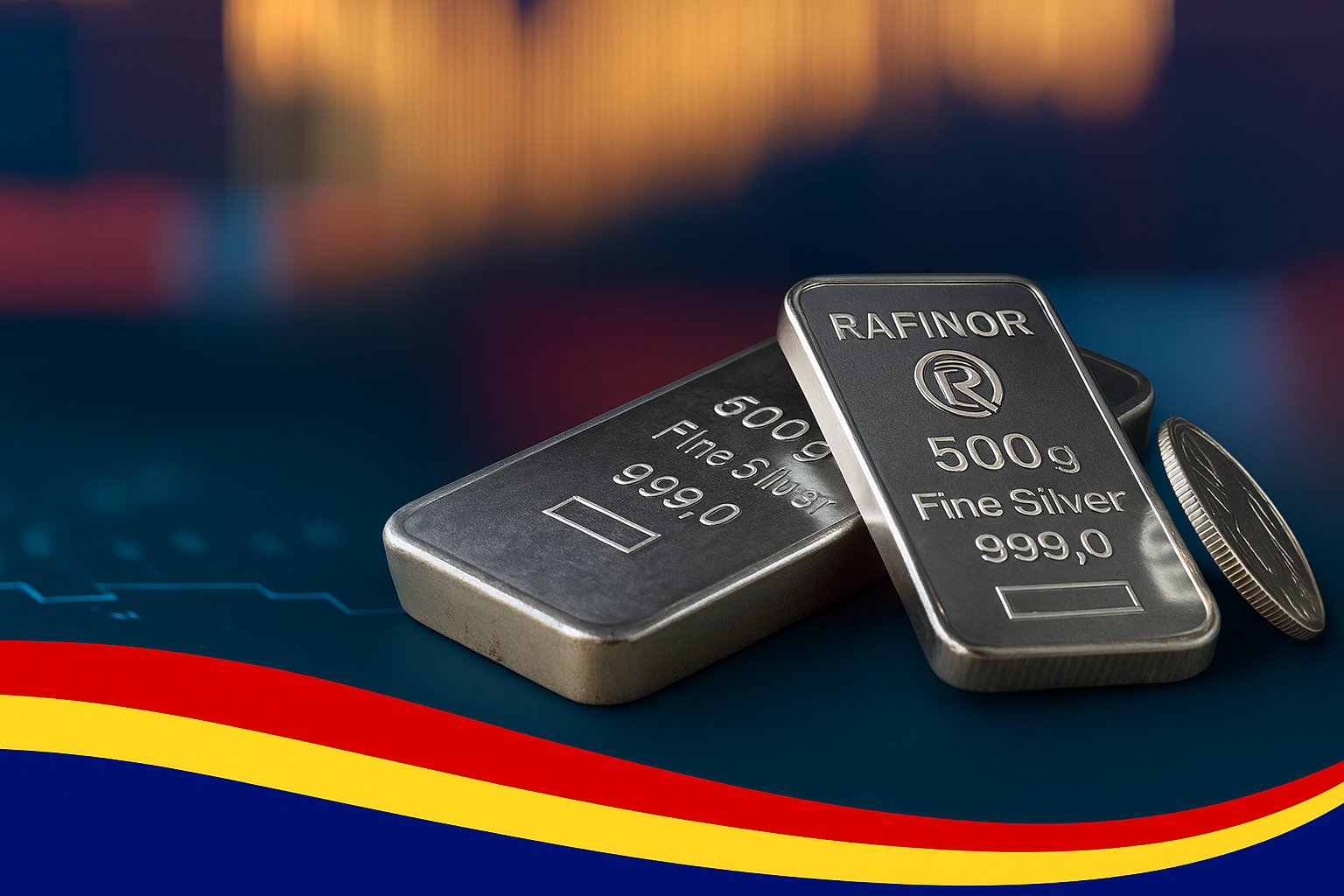 RAFINOR își extinde operațiunile prin lansarea unei linii de rafinare a argintului