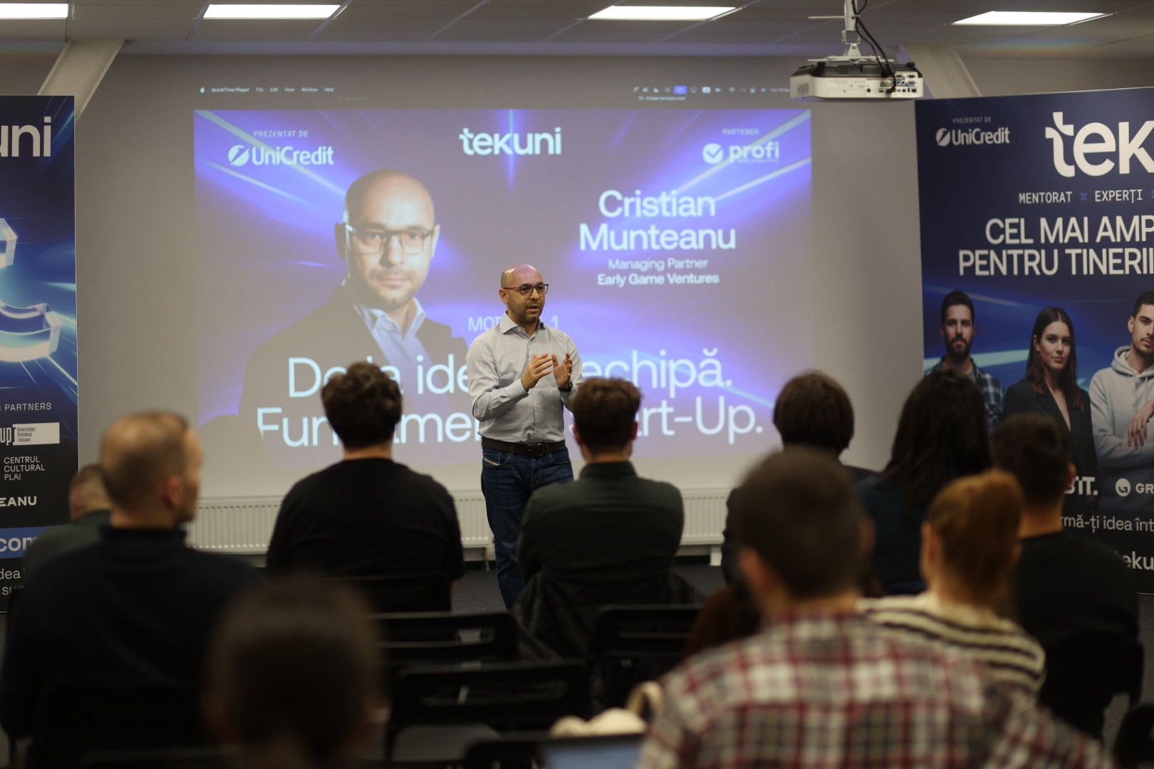 TEKUNI, cel mai amplu program dedicat tinerilor antreprenori din România, organizat de Fundația BUSINESS WORLD a fost lansat la Timișoara TEKUNI, cel mai amplu program dedicat tinerilor antreprenori din România, organizat de Fundația BUSINESS WORLD a fost lansat la Timișoara