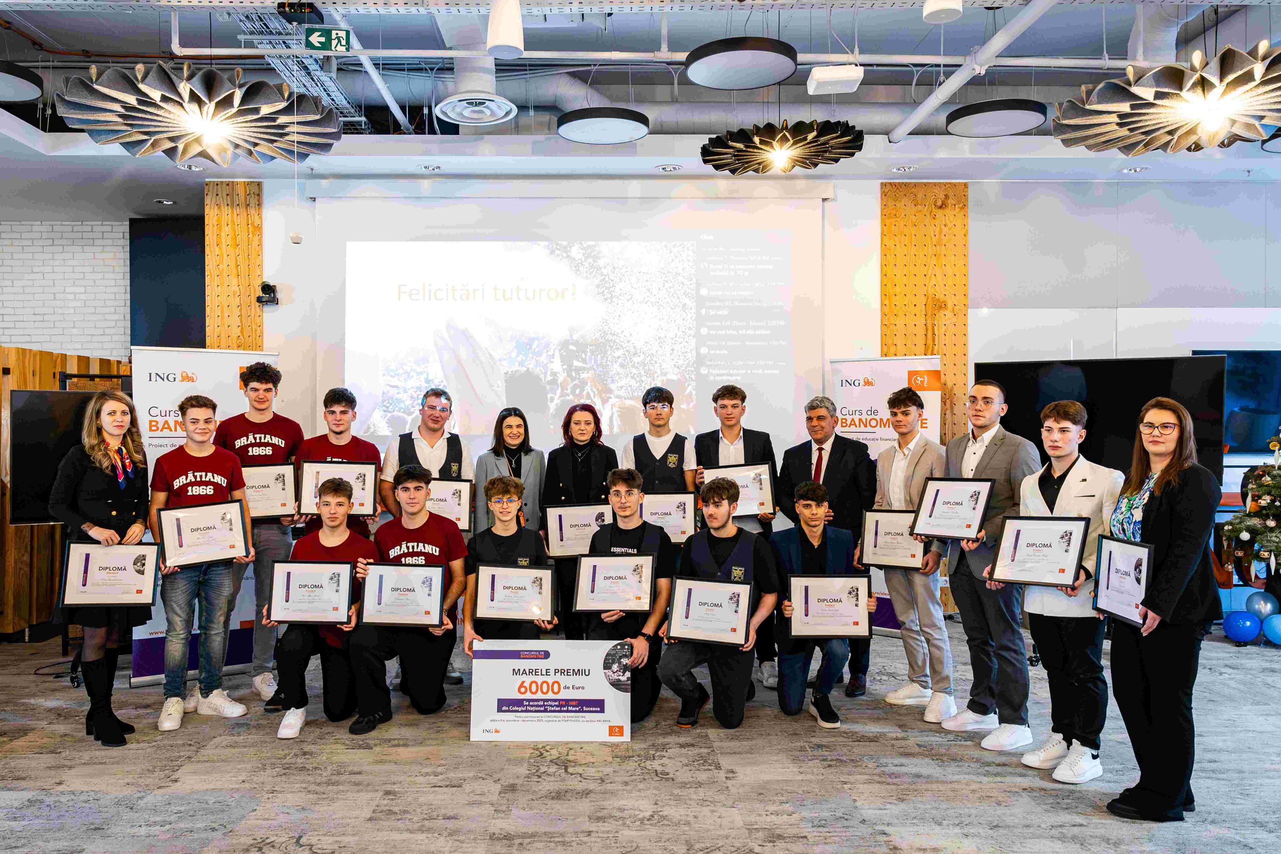 12000 de elevi au participat la un program de educatie financiara sustinut de ING Bank Romania si FNaP ProEDU