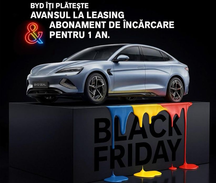 BYD lansează prima campanie de Black Friday în România