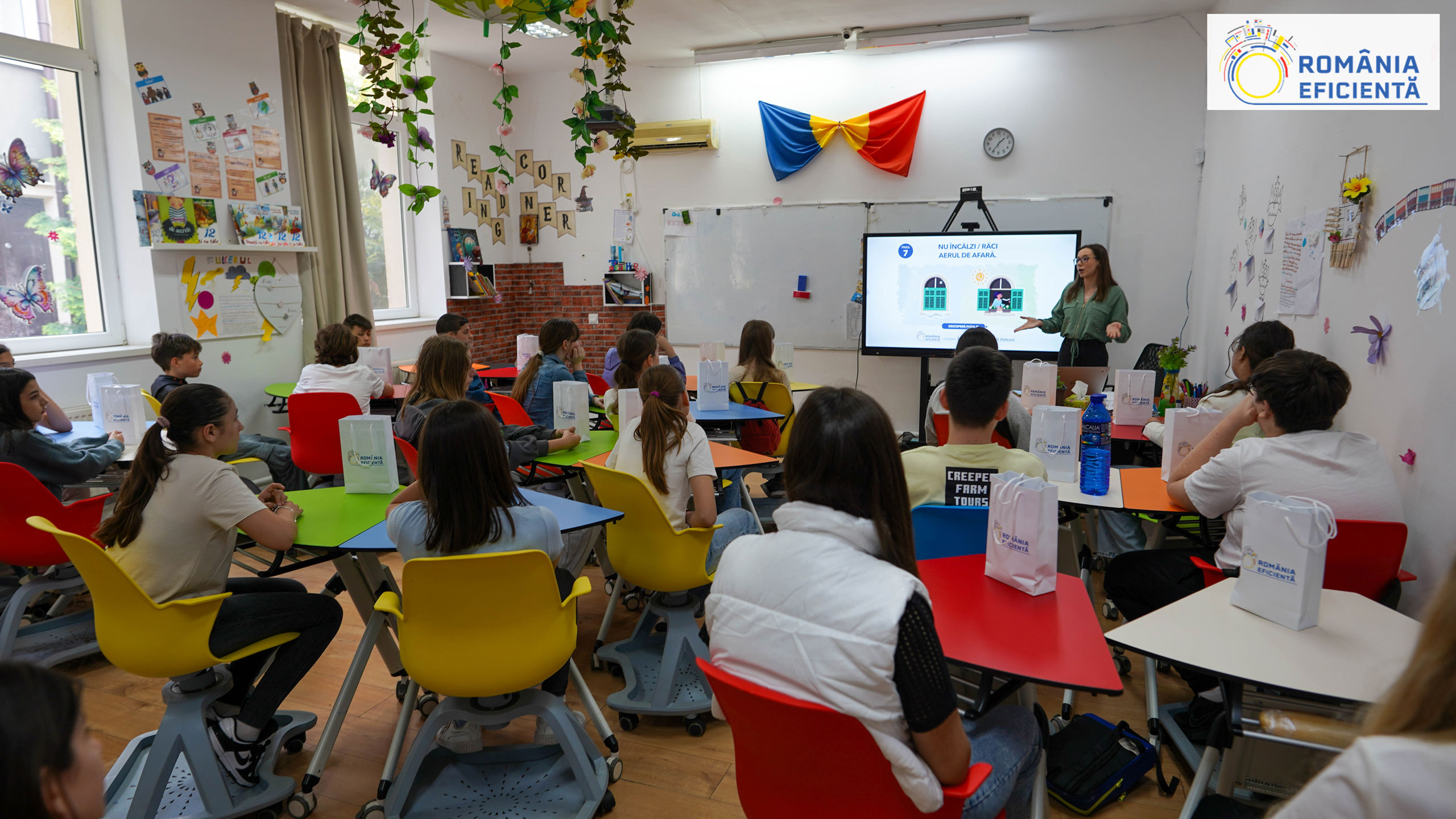 România Eficientă susține educația pentru sustenabilitate