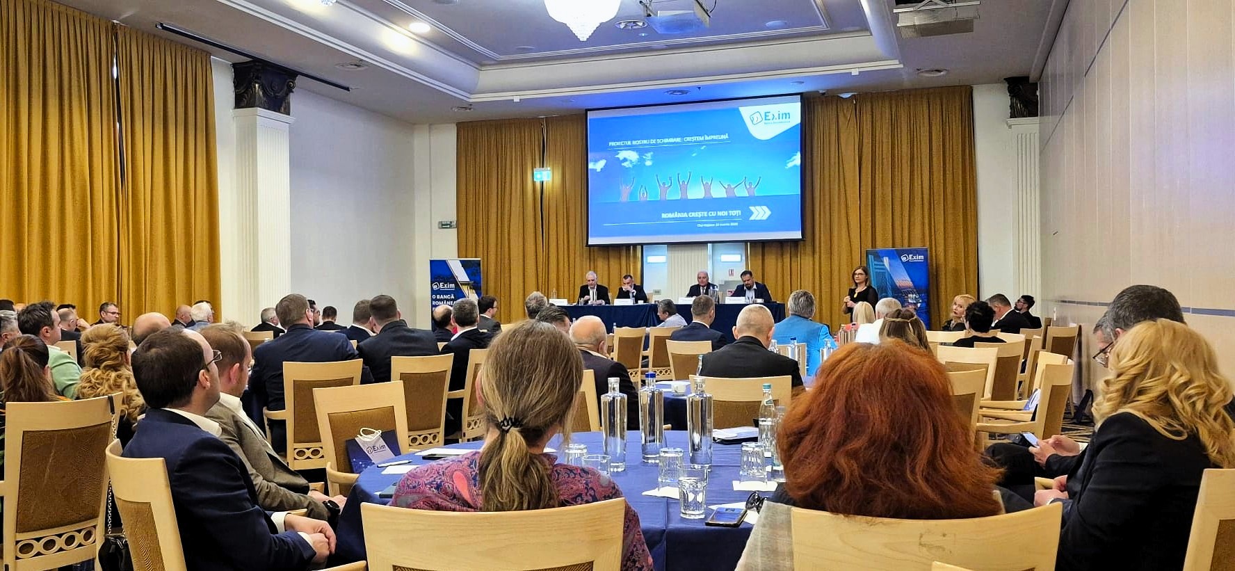 Dialog cu business-ul pentru soluții financiare adaptate de la Exim Banca Românească