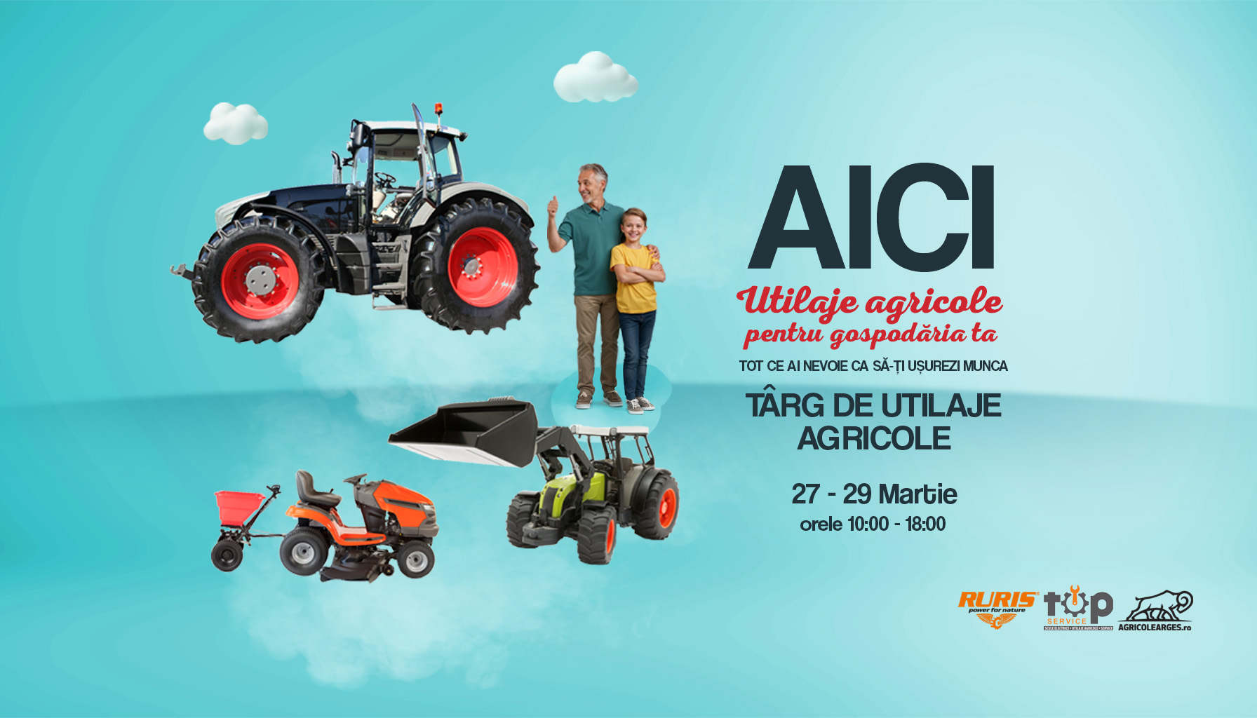 Pitești Retail Park aduce Târgul de Utilaje Agricole pentru toți vizitatorii