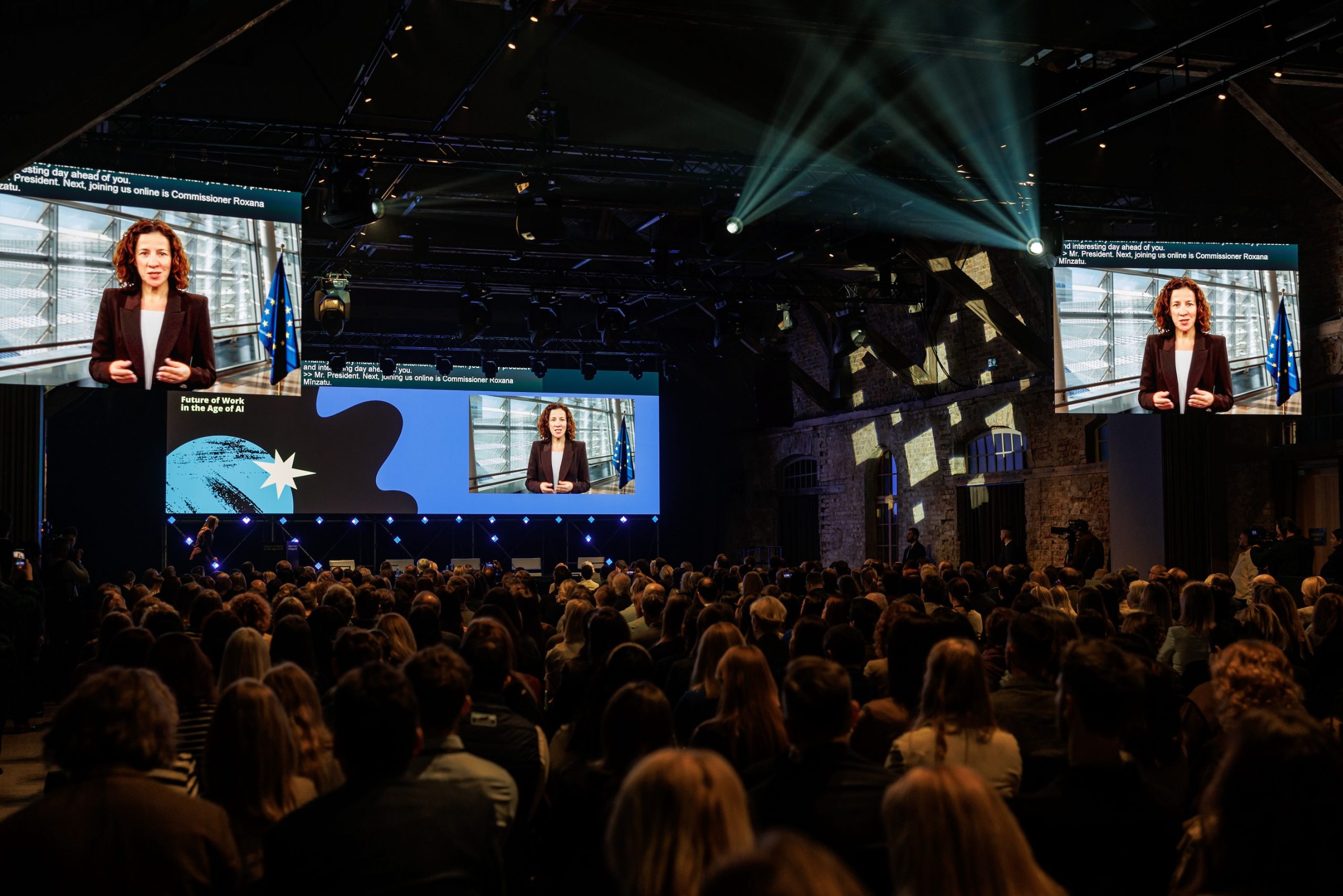 Peste 700 de specialiști din guverne, mediul de afaceri, mediul academic și societatea civilă din 45 de țări s-au reunit în Riga, la forumul european Viitorul Muncii în Era AI