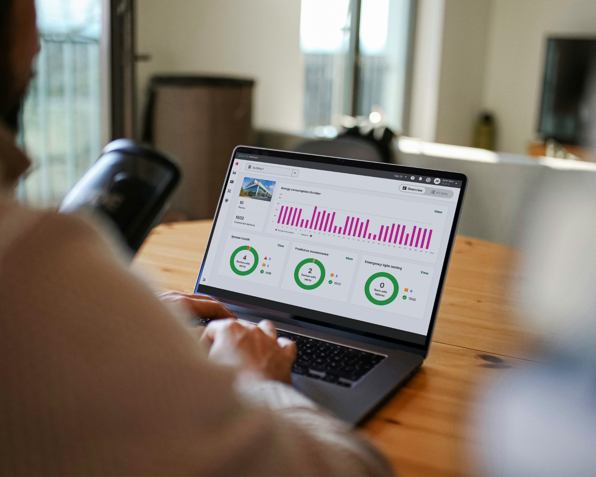 Soluțiile Signify Interact de nouă generație oferă un iluminat mai inteligent, mai sigur și mai eficient pentru clădiri și orașe inteligente