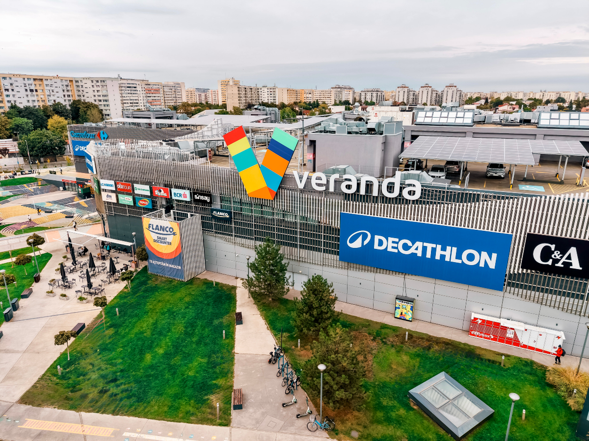 Veranda Mall atrage o finanțare de 36 milioane Euro de la CEC Bank pentru refinanțare, dezvoltare și distribuții către acționari