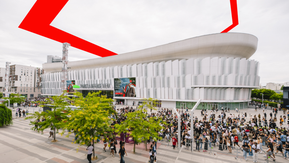 XTB, partener principal al Paris La Défense Arena, cel mai mare centru de divertisment din Europa și al doilea din lume  Spațiul, gazda concertelor Celine Dion