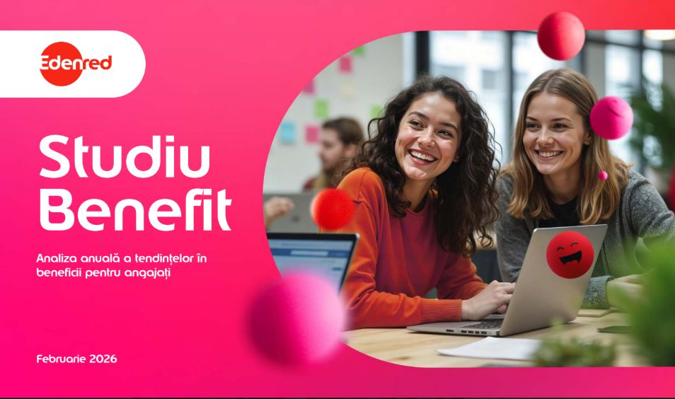 Studiu Edenred Benefit:   Piaţa beneficiilor extrasalariale accelerează: bugetele cresc în 2026 cu peste 100% faţă de 2019