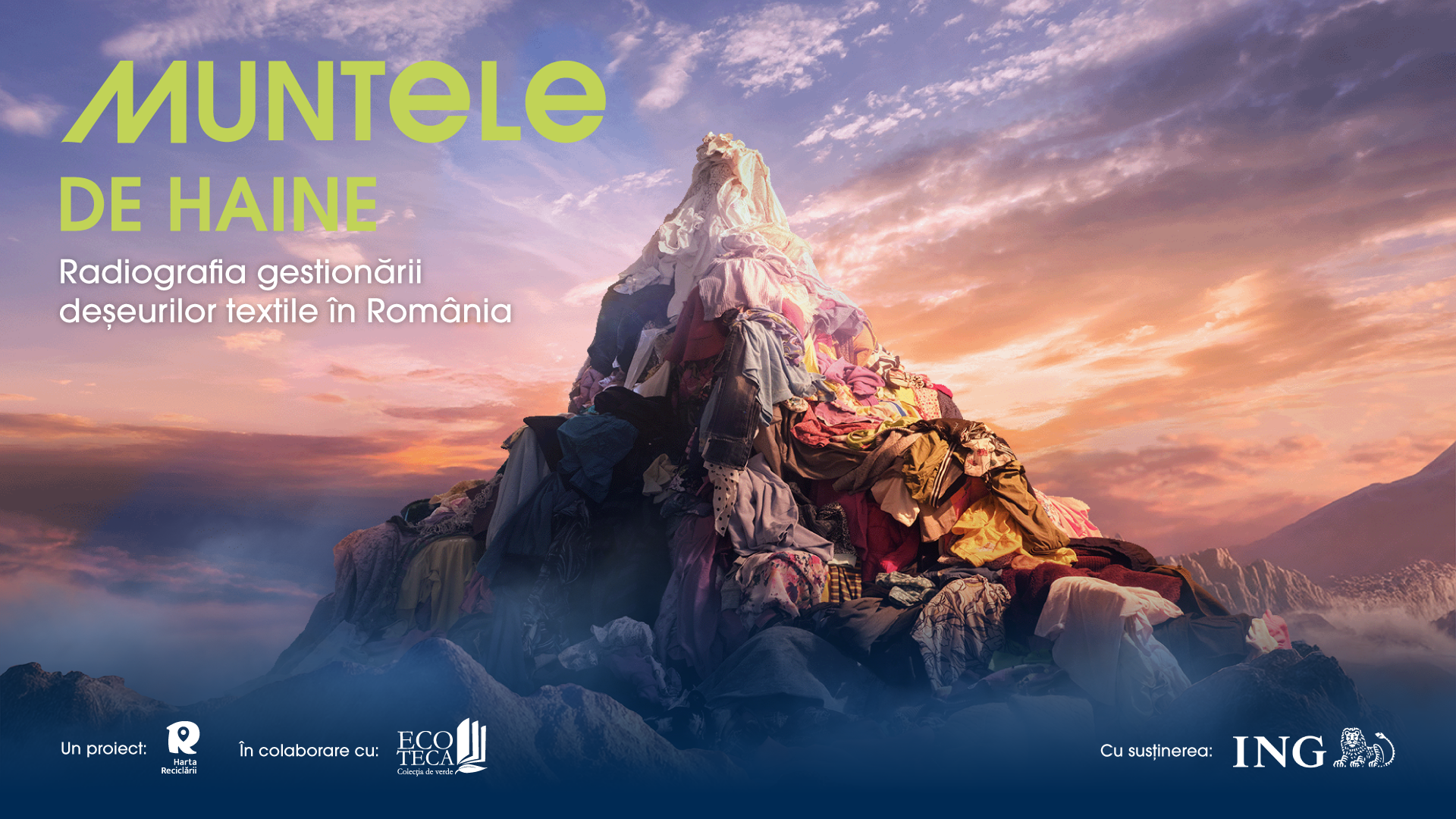 „Muntele de Haine” în creștere al României. Colectarea textilelor există pe hârtie, dar reutilizarea și reciclarea reprezintă excepția