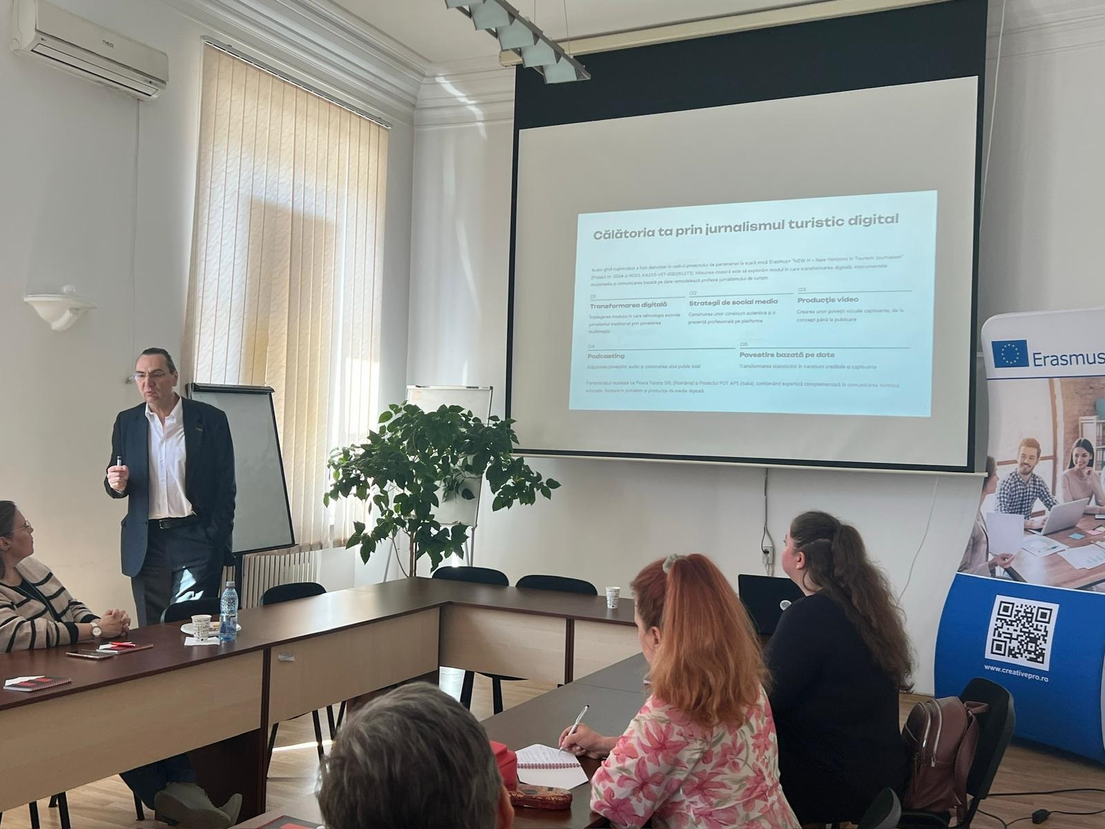 Un proiect european despre viitorul jurnalismului de turism