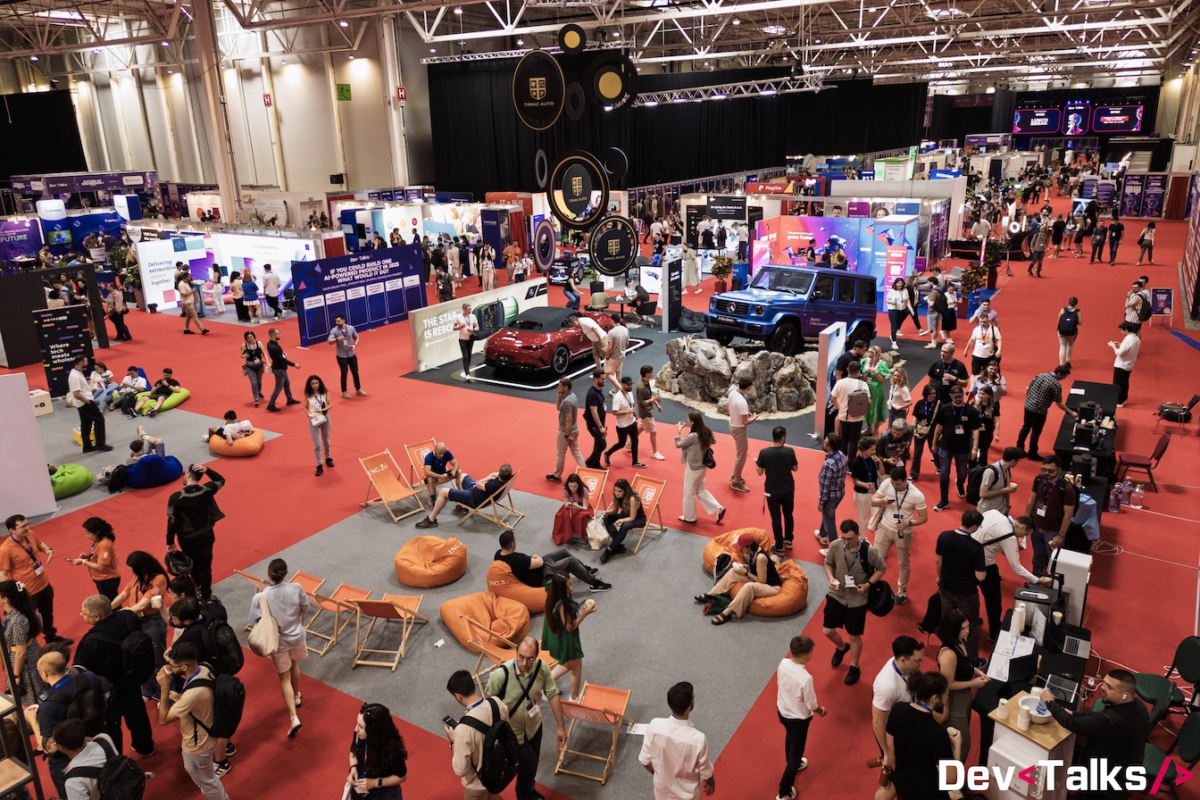 eMAG, Main Partner DevTalks 2026. Cel mai mare eveniment de tehnologie din Europa Centrală și de Est revine pe 3-4 iunie la Romexpo eMAG, Main Partner DevTalks 2026. Cel mai mare eveniment de tehnologie din Europa Centrală și de Est revine pe 3-4 iunie la Romexpo
